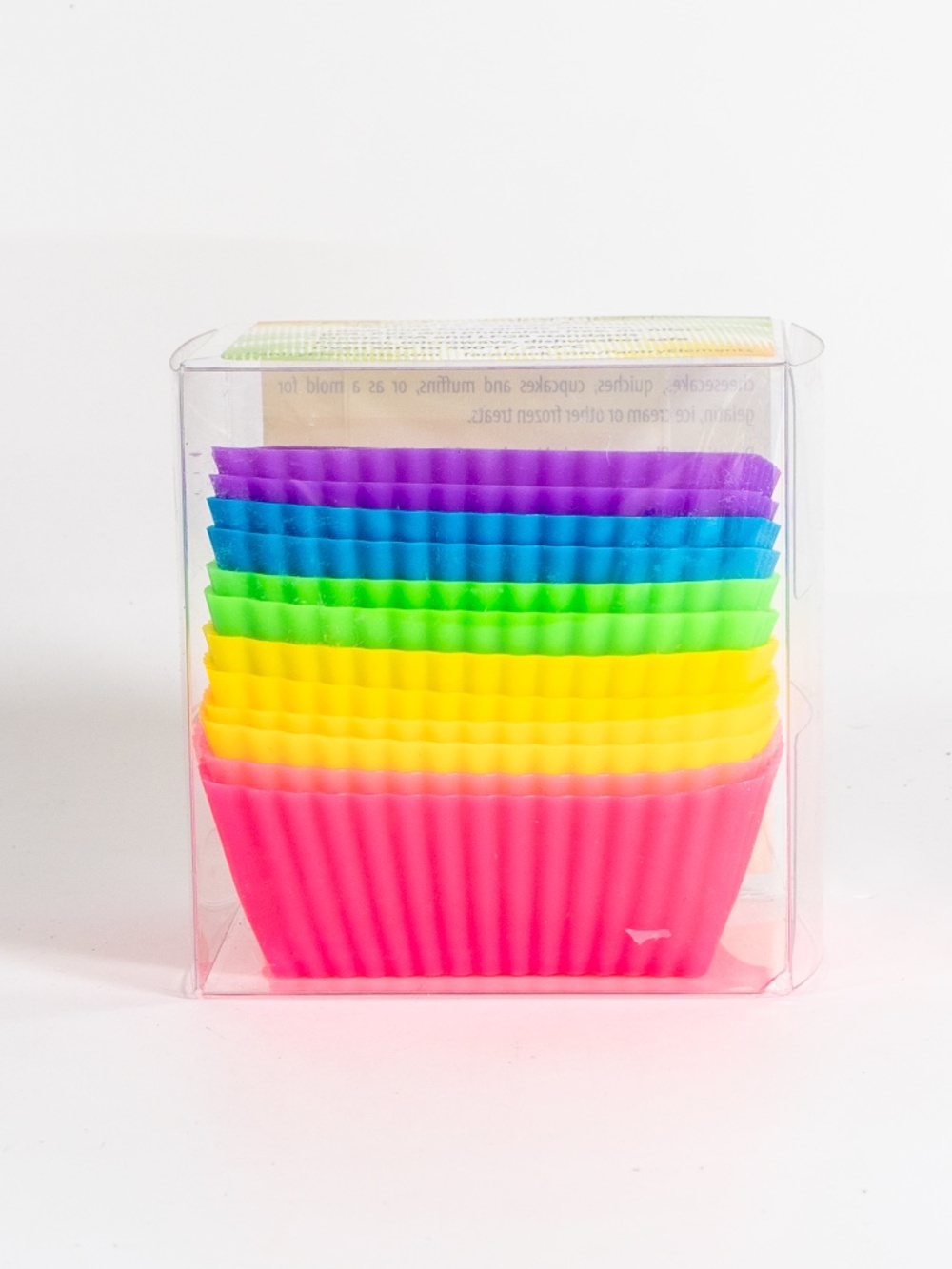 Rectangular Silicone Cupcake Liners